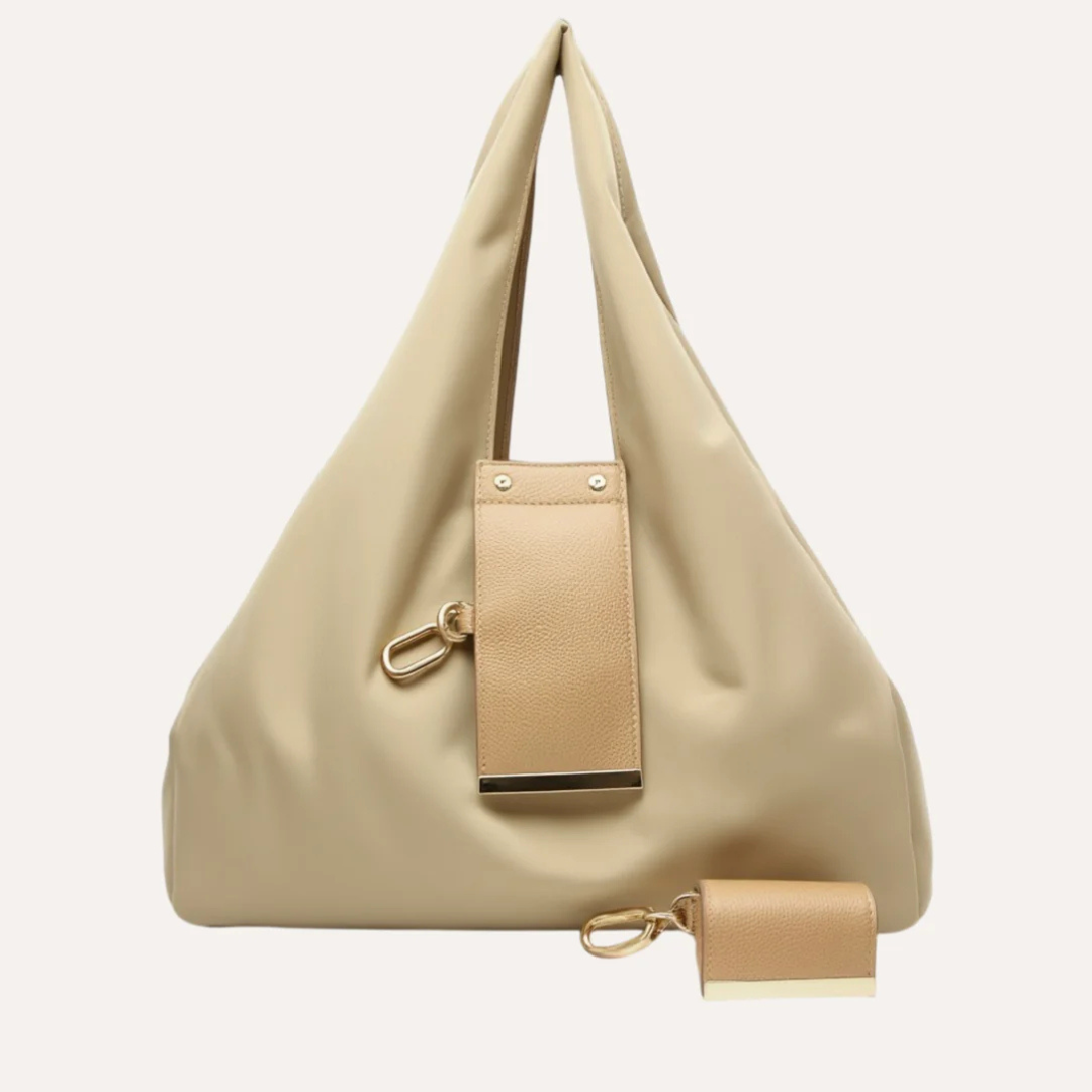 FairyLiora Foldable Charm Bag - Beige